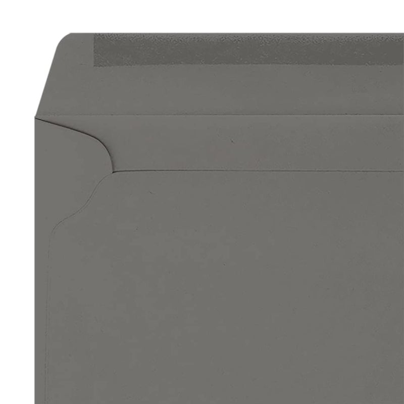 LUXPaper 9 x 12 Booklet Envelopes - Smoke Gray (50 Qty.) - Image 4